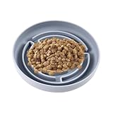 Langsame Hundenäpfe zum Fressen | langsamer Futternapf für Hunde | langsamer Futterspender für Hunde aus Silikon | Saugnapfbasis, Anti-Coketing-Zubehör für Haustiere, J