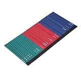 GLOGLOW HB Skizzierstift -Set, Zeichnen von HB Bleistift Professionelles Zeichnen Skizzierstift -Set Holzkohleschild Bleistift, 48pcs Malerei Nan Nan