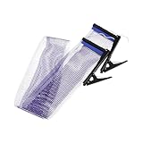 VOSAREA 1Satz Tischtennisnetz mit Tragbares Stabiles für Tischtennis und Weitere Ballsportarten für Outdoor Aktivitäten zu Transportieren