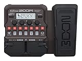 ZOOM A1X FOUR Multieffekt-Pedal für akustische Instrumente – Ideal für Gitarre, Saxophon, Violine, mit Looper, Drum-Maschine, Expression-Pedal und über 90 Effekten