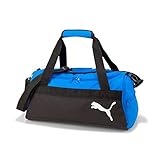 Puma Uni Sporttasche, Electric Blue Lemonade-Puma Black, OSFA ( 46 x 24 x 20 cm )