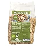 Natur Drogeriet - Soja Flocken aus Sojabohnen Bio - Eignet sich für Müsli-Mischungen, zum Backen und zum Kochen - Eicht gesalzen, Vegan, Glutenfrei, und Natürlich 300g