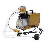 PCP Kompressor 30MPA Luftkompressor 1.8KW 2800rpm 100L/min Hochdruckluftpumpe mit Manometer Tauchkompressor für Paintball-Luftgewehr PCP-Gewehr Luftpistole
