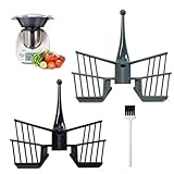2 Stück Schmetterling Rühraufsatz für Thermomix TM5 TM6 TM31, Schmetterling Rührer für Thermomix Zubehör, für Vorwerk Thermomix Küchenmaschine für die Zubereitung Cremiger Desserts, Sahne und Eischnee