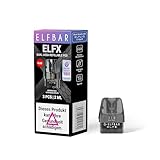ElfX Elfbar 0.6 Ω Leere Pods zum nachfüllen Refillable Pods, Selbstbefüllbar, Nachfüllbare Pods | 3 Stück pro Packung je 2ml - ohne Nikotin - ohne Liquid
