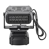 Spacnana Kabelloser Raumheizer, Tragbarer Batteriebetriebener Heizlüfter, Kompatibel mit 18 V BL1830 BL1850, 2 Geschwindigkeiten Einstellbar für Auto, Camping, Büro