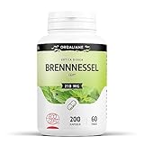 Bio Brennnesselblatt - 210 mg - 200 Kapseln