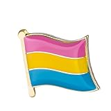 Pansexueller Stolz LGBT Flagge Metall Pin Badge