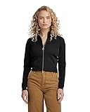 G-STAR RAW Women's Sweats Track jacket slim sw wmn, Schwarz (dk black D23549-D429-6484), M