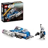 LEGO Star Wars Captain Rex Y-Wing Microfighter, baubares Spielzeug-Sternenschiff Steinen zum Sammeln, Geschenkidee für Jungen und Mädchen ab 6 Jahren 75391