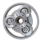 BlissfulAbode 6T Planetengetriebe mit Kupplung 36 Zähne Getriebe Set für Ebike Motor Elektrofahrrad Komponenten