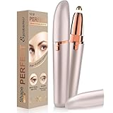 Augenbrauen Trimmer Damen aufladbar Augenbrauenrasierer: Präzisions Augenbrauentrimmer damen Gesichtshaartrimmer Schmerzlos Augenbrauen epilierer Augenbrauen haarentferner Eyebrow trimmer for Women