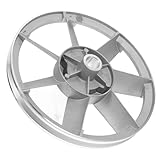 Kisangel Aluminium Doppelzylinder Kompressor Riemenscheibe Air Pump Motor Schwungrad Riemenscheibe Passend für Riemenantrieb Luftkompressor Zubehör Robuste Verarbeitung