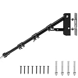 NEWFUN Ringlicht Wandhalterung, Lichtstativ mit Boom Arm, Galgenstativ, 53-100CM, Dreiecksarm 180° Flexibel Schwenkbarer Kamera-Wandarm für Ringlicht, Softbox, Schirm-Monolight, Stroboskope