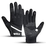 Vilico Motorradhandschuhe Sommer, Motorrad Handschuhe Herr Damen Touchscreen, Taktische Handschuhe für Airsoft Motocross Fahrrad
