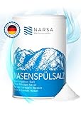 NARSA Nasenspülsalz für Nasendusche 200 Portionen Vorteilspackung | 375g in XXL Dose