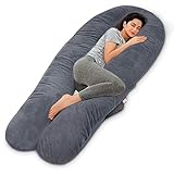 Wndy's Dream Schwangerschaftskissen Stillkissen Premium XXL U-förmiges Schwangerschaftskissen Body Pillow