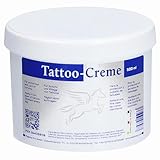 Pegasus Pro Tattoo-Creme, 500ml, Tägliche Pflege & Aftercare für Intensiven Tattooschutz, Feuchtigkeitsspendend mit Cajeputöl, Mit Weizenkeimöl und Dexpanthenol, Made in Germany