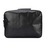 Hamwesh Feuerfeste Dokumentenbox, Feuerfester Dokumenten-Organizer mit Zahlenschloss, Verstärktem Griff, Verstellbarem Schultergurt, Wasserabweisendes Design für die Sichere Aufbewahrung Wichtiger