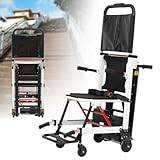Elektrischer Treppenstuhl Rollstuhl Elektrische Treppenrollstühle, Treppenlifte für ältere Menschen, zusammenklappbarer Mobilitätsroller, tragbarer Treppenlift, elektrische Rollstühle für Er