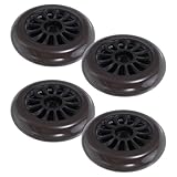 Toddmomy Satz Scooter Ersatzräder Kunststoff Braun Geräuscharm Verschleißfest für Inlineskates und Street Skateboards