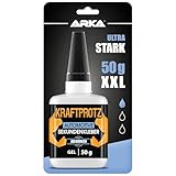 50 g Sekundenkleber für KFZ & Motorrad extra stark - Automobilkleber transparent wasserfest, hitzebeständig & Verschluss gegen Austrocknung - zum Verkleben von GFK & Kunstoff aller Art dickflüssig