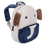 all Kids United Kinderrucksack für Kleinkinder Kindergarten Rucksack für Kinder Backpack Schultasche Tier-Rucksäcke 1-4 Jahre, Robust, Leichtgewichtig, Flauschig & ergonomische Träger (Elefant)