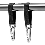 2 Stück Hängematte Befestigung,Baumschaukelgurt Schaukel Aufhängung,Nylon Tragbares Schaukel Kit Reißfestem Aufhängung Hanging Gurt mit 2 Karabinern und 2 D-Ringen für Schaukel Hängesessel