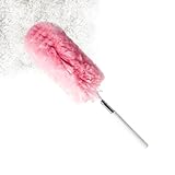 Missmisq Staubwedel Teleskopierbar, Robuster Deckenventilator Reiniger Staubmagnet, Wiederverwendbarer Bürstenreiniger Für Friseur Computer Haushalt Auto Studentenwohnung Decke Boden