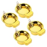 NUOBESTY 4 Stück Teiliges LED Kerzenlicht Wasserdichte Elektrische Kerzen für Tischdekoration für Diwali Hochzeiten und Andere Anlässe Leichte und Kreative Flammlosen Kerzen mit Praktischem