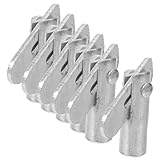NUOBESTY 8Stücke Gerüst Sicherungsstifte Verzinkte Pins für Gerüste Langlebige Gerüstteile für Verschiedene Anwendungen für Bauprojekte und Reparaturen