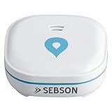 SEBSON Wassermelder Mini GS153, 10 Jahres Langzeit-Batterie, Wasseralarm, Wasserwächter 60x60x24,2mm, Wassersensor mit Lithium Batterie