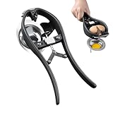 Eierschalenöffner – Eierköpfer-Schneider für Eier, zum Öffnen von Eiern, Eieröffner | Eiertrennwerkzeug aus Edelstahl, dreieckiges Design, Küchenhelfer