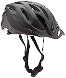 FISCHER Erwachsene Fahrradhelm, Radhelm, Cityhelm Shadow, S/M, 54-59cm, schwarz, mit beleuchtetem Innenring-System