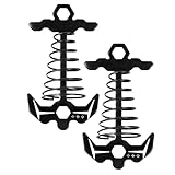 Generico Hering für Brücke | Fischglatt aus winddichtem Aluminium - Verankerungsfeder mit Zelt für Picknick, Rudern, Camping und Wandern | Diese langlebigen sind perfekt, marineblau, Fare riferimento