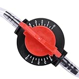 Fdit Gartendünger-Injektor-Set, Hochwertiges Bewässerungsgerät aus Kunststoff mit Schalter, Filter, für Wasserrohr