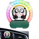 GTFYUDGH Lang Anhaltende Auto-Duftspender, Geruchsentferner Für Lüftungsdüse Mit Atmosphärenlicht, Fahrzeuginnenraum Zubehör, Dekorativer Lufterfrischer Für Auto, Lkw