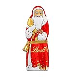 Lindt Schokolade | Weihnachtsmann aus Vollmilchschokolade | 125 g | feinste Lindt Schokolade im Santa Design | ideal als Schokoladen-Geschenk in der Weihnachtszeit