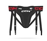 CCM Tiefschutz Combo Pro 3in1 Jock mit Straps Senior Senior L