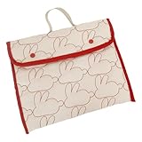 Modische Stickerei-Tablet-Aufbewahrungstasche, robustes Polyester, Heimzubehör, tragbar für Notebook, sicherer täglicher Gebrauch