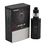 Smok Rigel Kit mit 6,5 ml TFV9 Tank 230 W Mod 0,96-Zoll-Bildschirm Vape Device Slide to Fill System No Nicotine Black