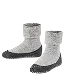 FALKE Unisex Kinder Stoppersocken Cosyshoe Minis K HP Wolle rutschhemmende Noppen 1 Paar, Grau (Light Grey 3400), 25-26