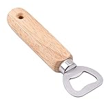 SSWERWEQ Bottle Opener Holz Hand Barkeeper Flaschenöffner Wein Bier Soda Glas Cap Flaschenöffner Küche Bar Werkzeuge Flaschenöffner