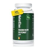 Magnesium Glycinat Hochdosiert Kapseln - 270 Vegane Kapseln, 770mg Magnesiumglycinat je Kapsel, davon 100mg Elementares Magnesium, In Deutschland Produziert