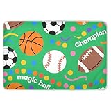 Magic Ball Game Fußballkorb, 132 cm L x 86 cm B, extra groß, wiederverwendbar, weich, saugfähig, Töpfchentrainingsmatten, hautfreundliche Uriniermatten für Säuglinge und Kleinkinder