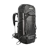 Tatonka Pyrox 45L - Tourenrucksack mit großer Frontöffnung, Bodenfach und Regenhülle - 45 Liter (black)