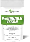 Weihrauch Extrakt 1600mg Hochdosiert Beste Kapseln überhaubt Total Rein und Vegan Multivitamin A bis Z Pulver Hohe Bioverfügbarkeit Glutenfrei und Natural