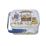 Gebäckdosen Plätzchendose mit Hase rund praktisch Ostern luftdichte Aufbewahrung für Kekse Ostereier Süßigkeiten