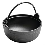 HOHOVYVY Dutch Oven Set,Outdoor-Kocher Kochtopf (mit Deckel) Dutch Oven Gusseisen Camping Kochgeschirr