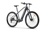 moma bikes Elektrische Fahrrad EMTB 29', Shimano 24 Gänge & hydraulische Scheibenbremsen, Integrierter Akku Ion Lithium 48V 13Ah